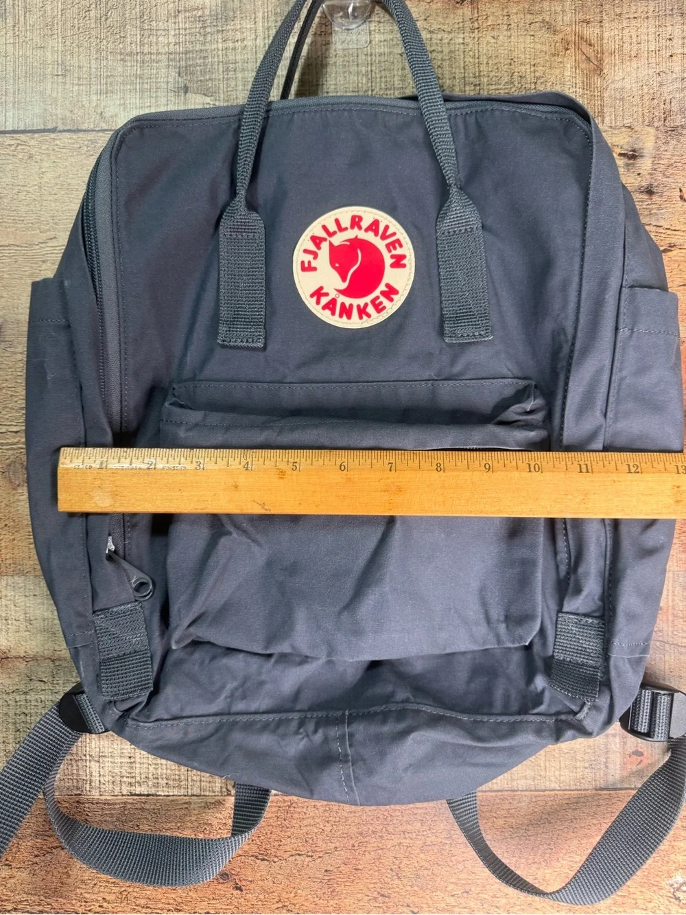 Fjallraven Kanken Classic Backpack Blue Gray Bag 23510 Everyday Preppy Storage
